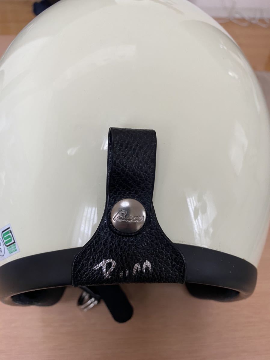 ブコ ヘルメット BUCO ジェットヘルメット XLサイズ アイボリー BUCO