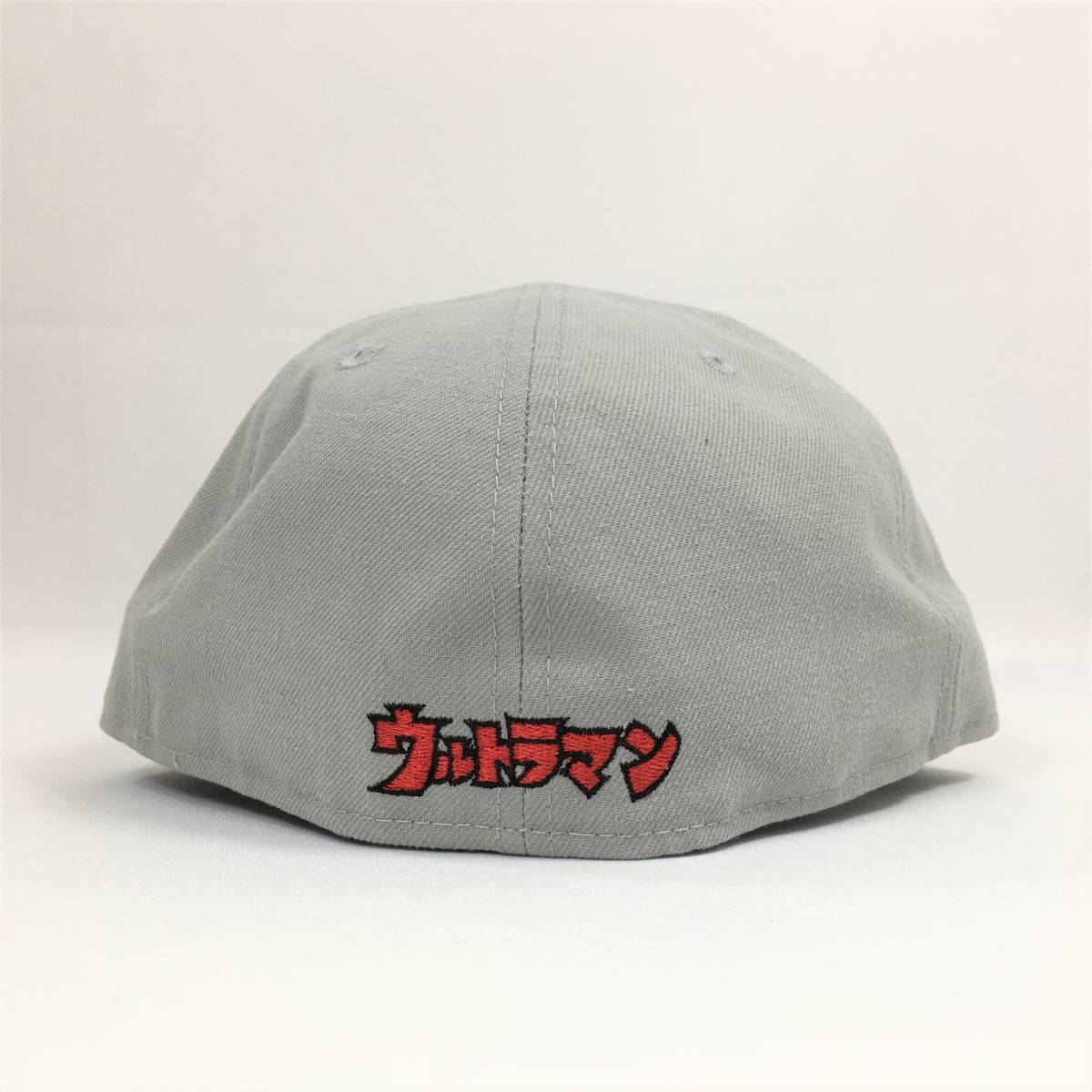 未使用】NEW ERA ウルトラマン 50周年 キャップ グレー×レッド カラー 