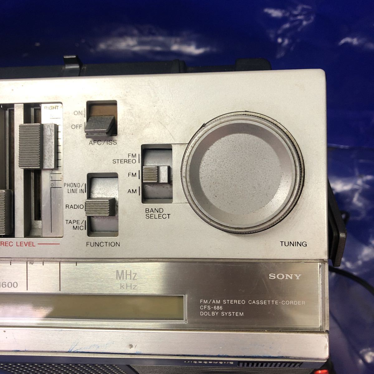 CFS-686 SONY ラジカセ ソニーラジカセ CFS-686 レトロ