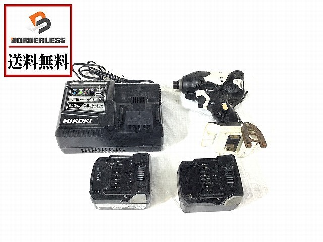 【限定SALE，本物保証】 彡 HITACHI 日立工機 14.4V コードレスインパクトドライバ 型番不明 バッテリー2個 5.0Ah 3.0Ah 充電器付き 50556(本体)｜売買されたオークション情報、yahooの商品情報をアーカイブ公開 - オークファ インパクトドライバ