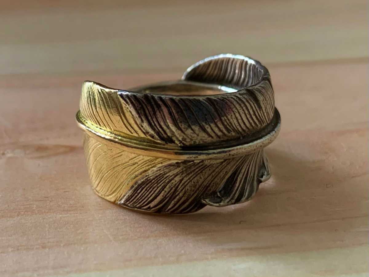 完売 先金 フェザー リング 指輪 アクセサリー ハンドメイド ノーブランド 先金 フェザー リング 指輪 アクセサリー ハンドメイド ノーブランド