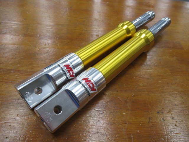 ▽ズーマー? NCY フロントフォーク 送料無料特注品復刻モデルNCYアルミ