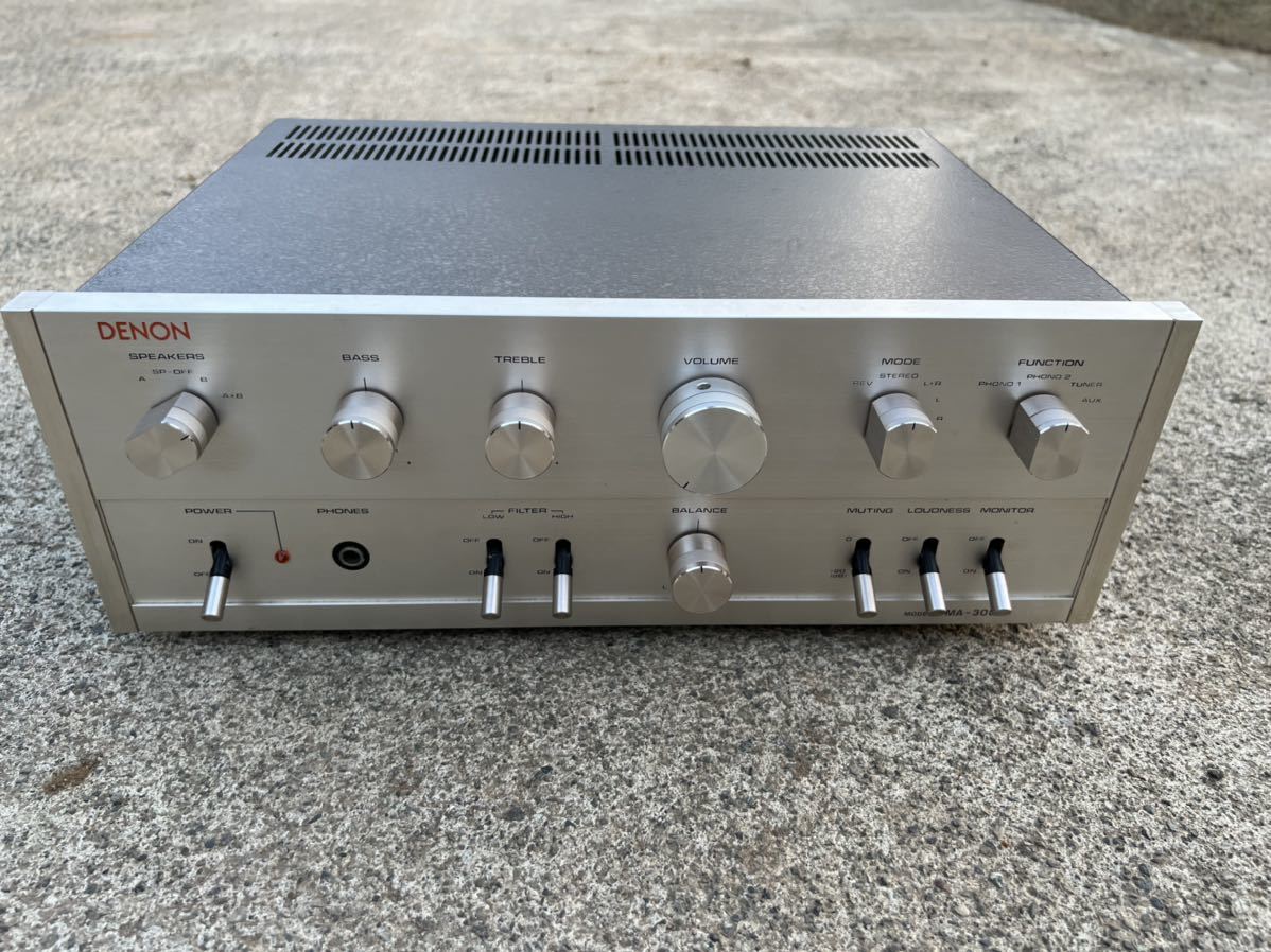 PMA-300Z DENON デノン プリメインアンプ 公式通販 通電確認すみ 中古