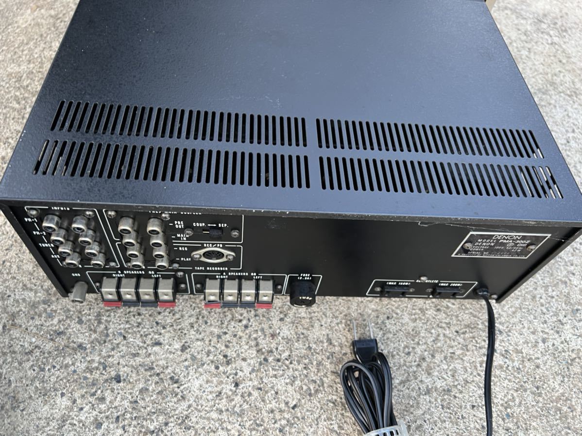 PMA-300Z DENON デノン プリメインアンプ 公式通販 通電確認すみ 中古