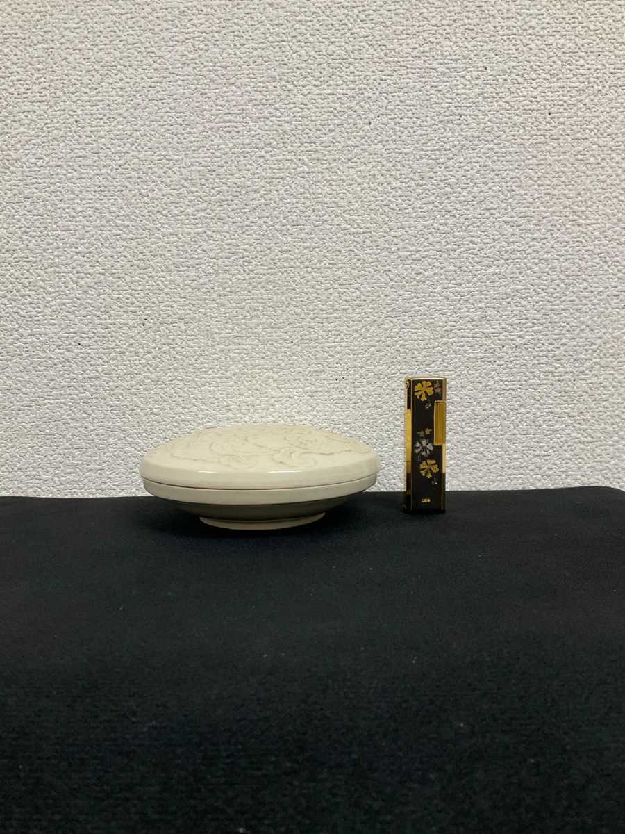 唐物 香合 蓋盒 骨董 中国古玩 定窯 2026年最新Yahoo!オークション 盖