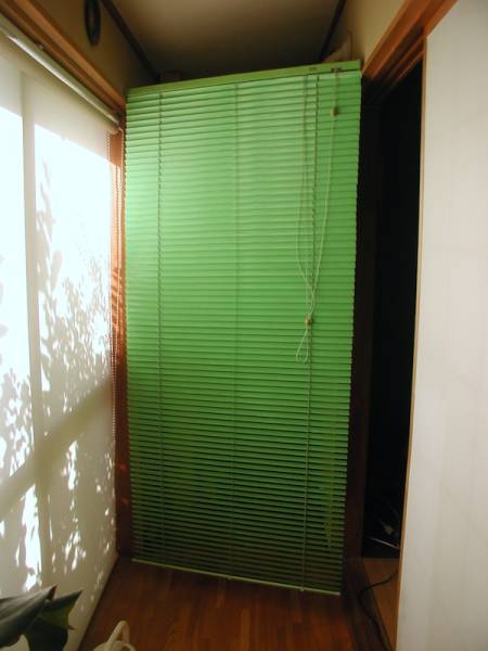TOSO/インテリアブラインド　w800ｘh1730 パステルグリーン_1