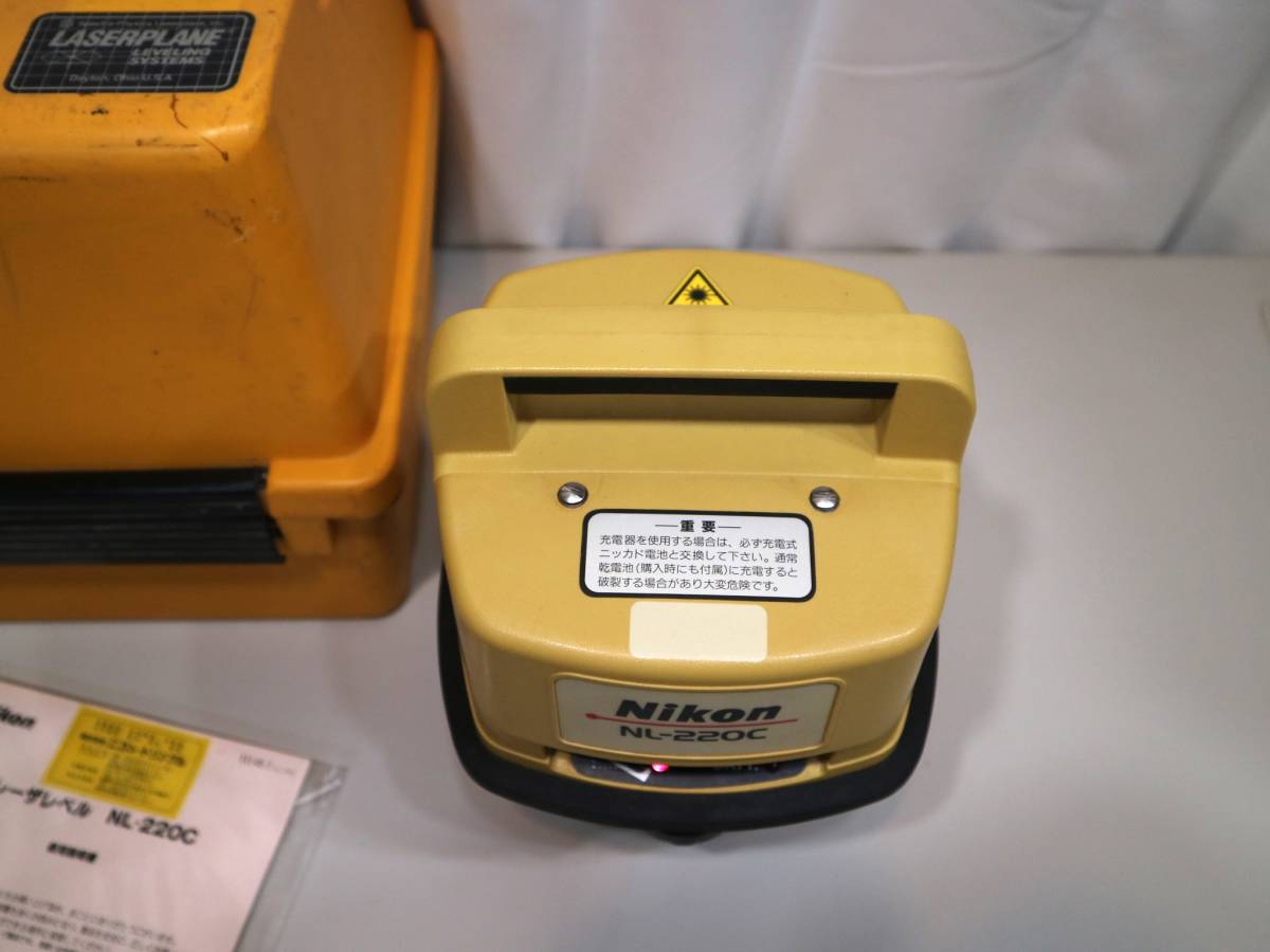 ニコン NL-220C レーザー回転レベル ニコン NL-220C レーザー回転レベル