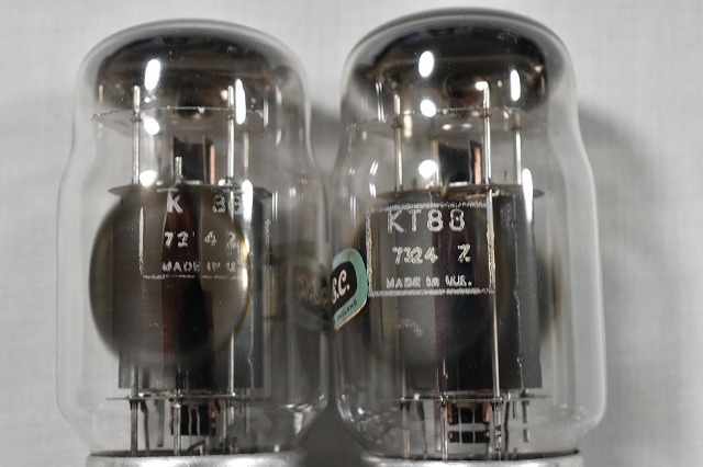 GEC KT88 ペア球 Yahoo!オークション KT88 | 3結 kt88 真空管