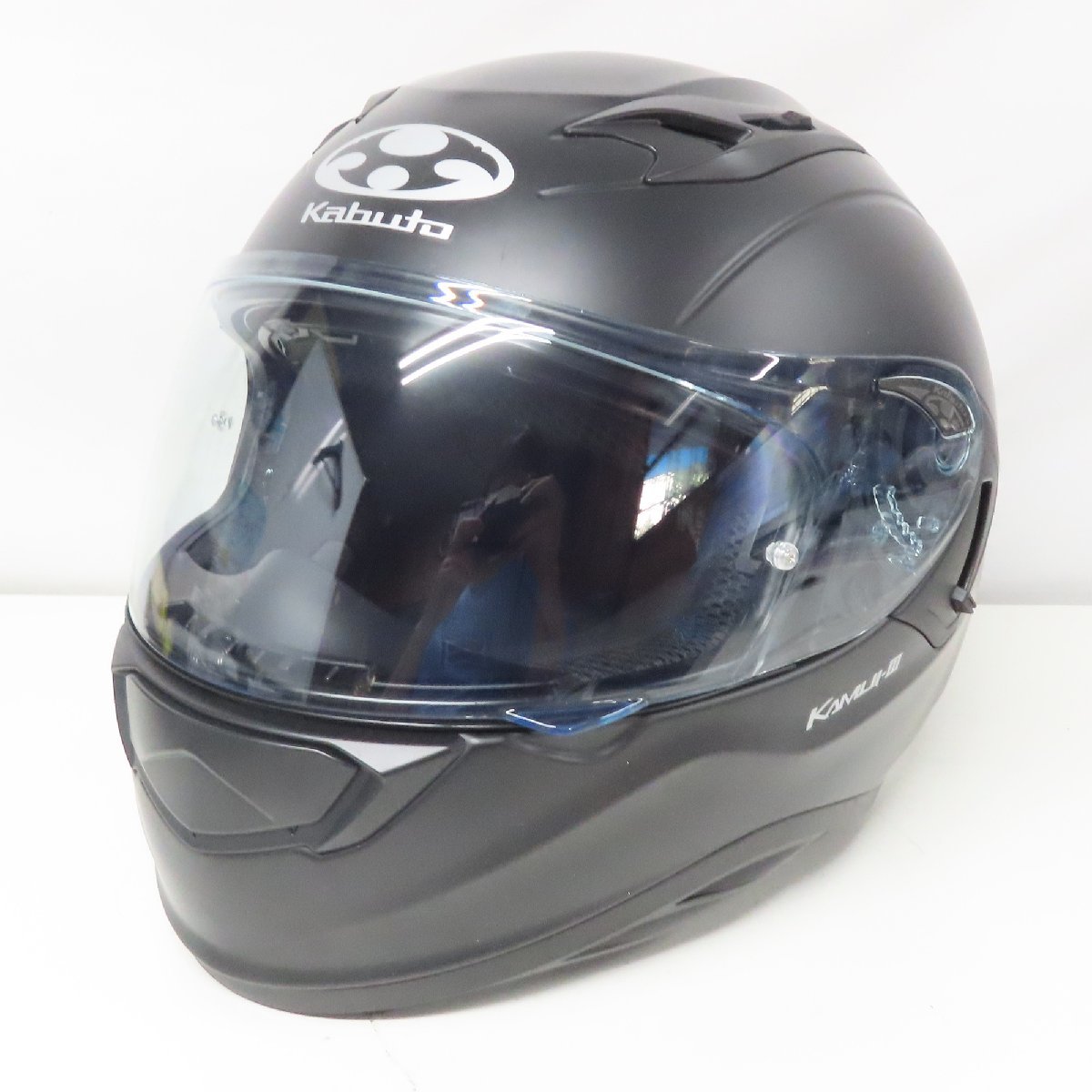 中古美品】【シールド2枚】OGK Kabuto オージーケーカブト KAMUI3 