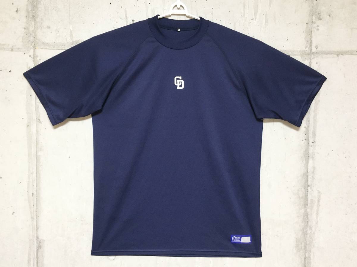 中日ドラゴンズ ネイビー Tシャツ - XO 支給練習着 Tシャツ（スポーツ