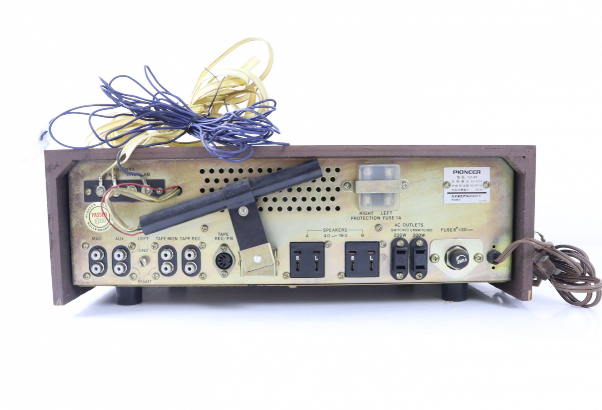 パイオニア ステレオレシーバー SX-45 軽整備済み チューナーアンプ