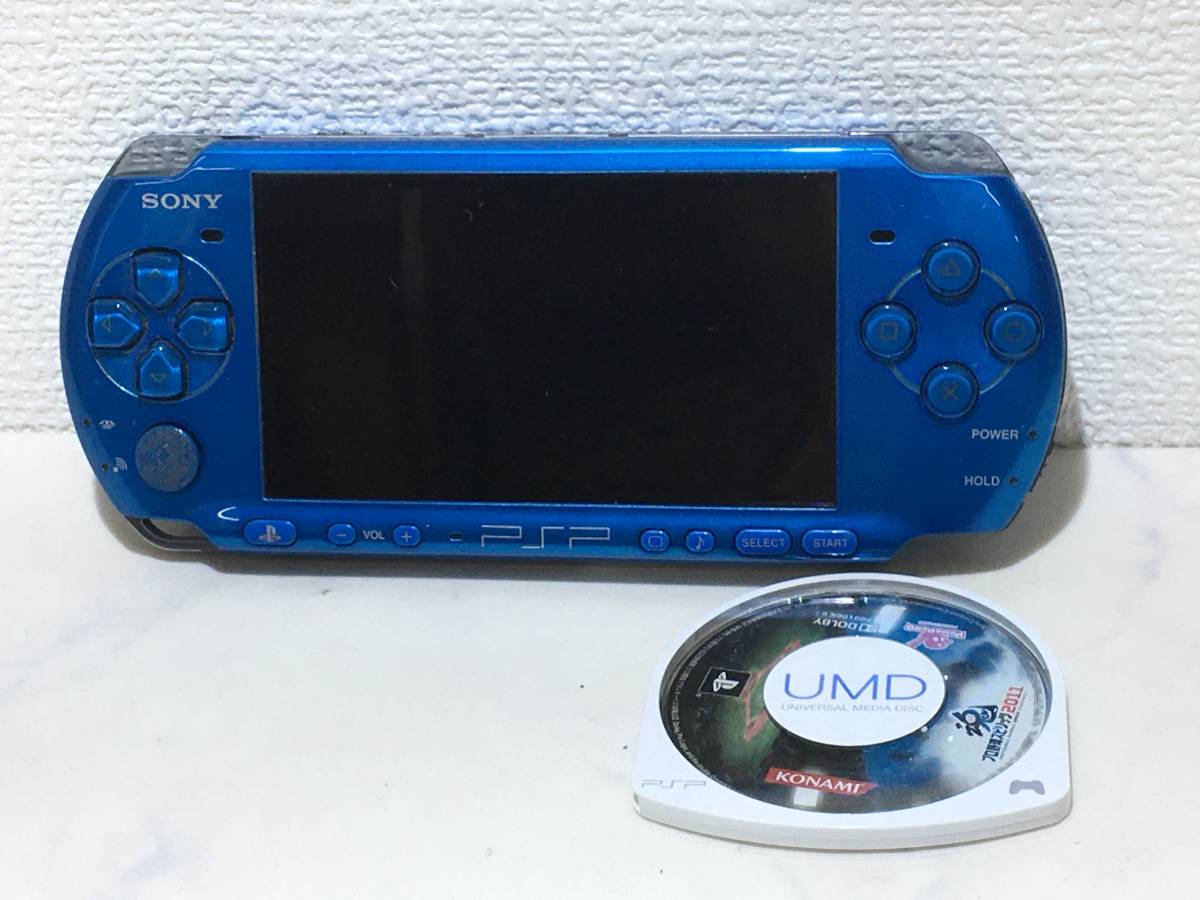 人気セール，新品 26-3 SONY/ソニー PSP-3000 ブルー 本体のみ(PSP3000シリーズ)｜売買されたオークション情報、yahooの商品情報をアーカイブ公開 - オークファン PSP本体
