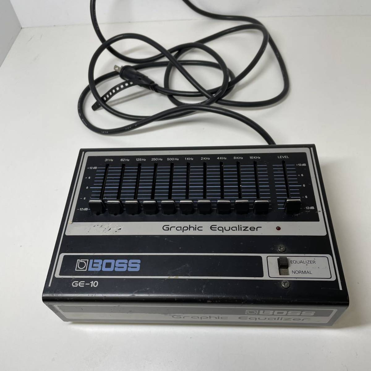 BOSS GE-10 グラフィックイコライザー【ジャンク品】 ジャンク品 BOSS GE-10 Graphic Equalizer グラフィックイコライザー