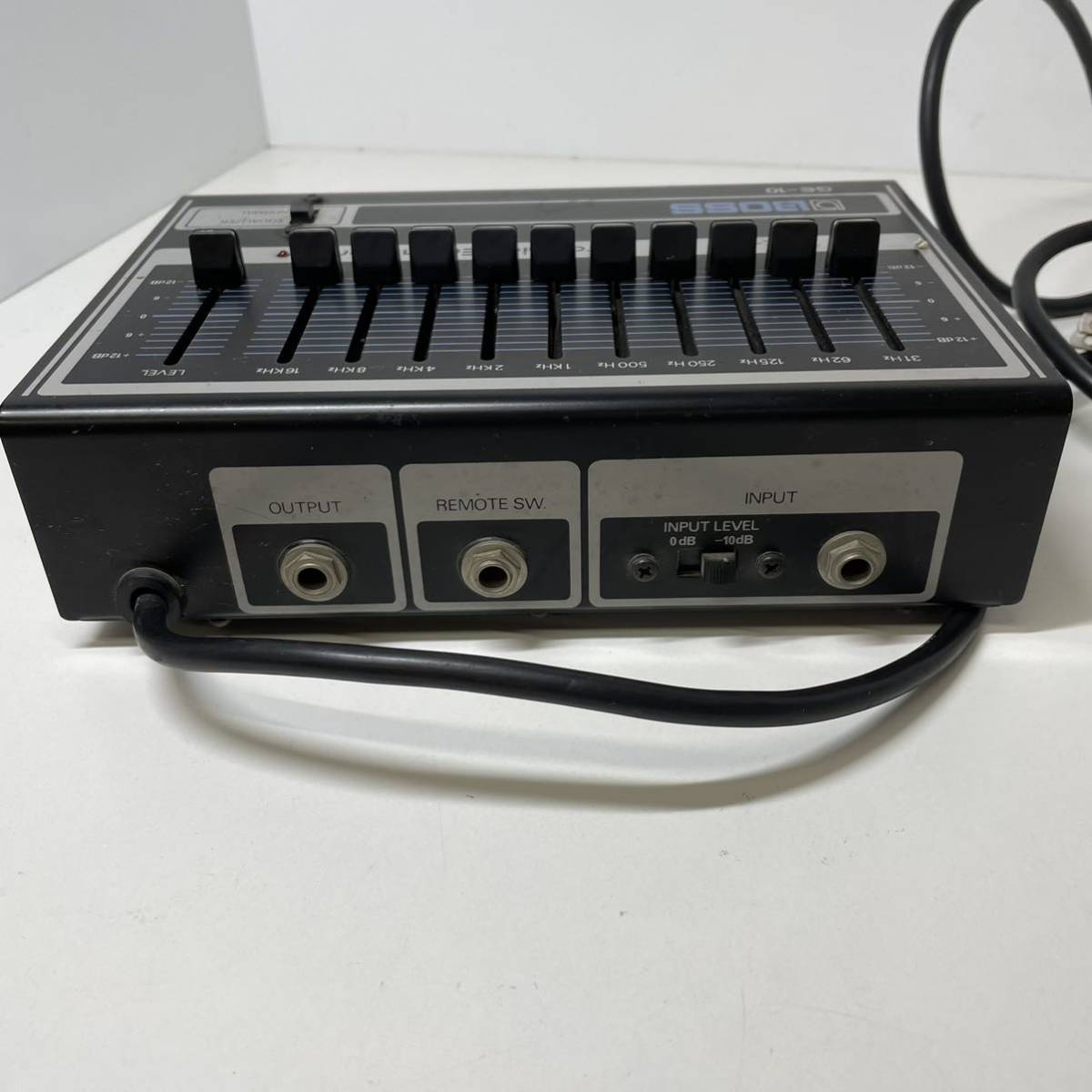 ジャンク品 BOSS GE-10 Graphic Equalizer グラフィックイコライザー
