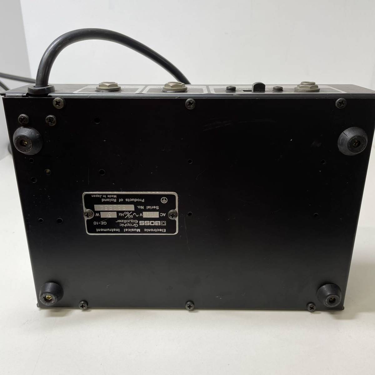ジャンク品 BOSS GE-10 Graphic Equalizer グラフィックイコライザー