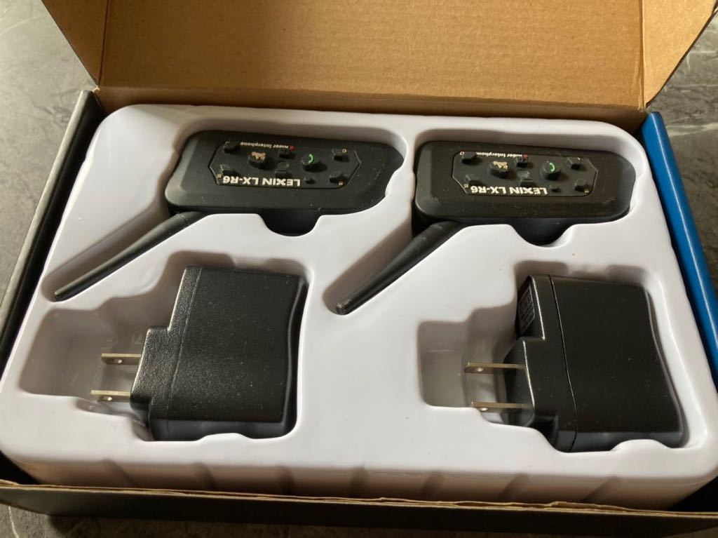 ツーリングにインカム LX-R6 MOTOCOM 中古