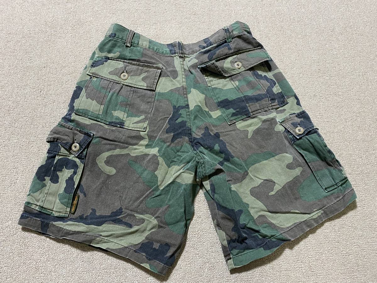 激安!STUSSY ステューシー カモ柄 迷彩 ハーフパンツ ショートパンツ