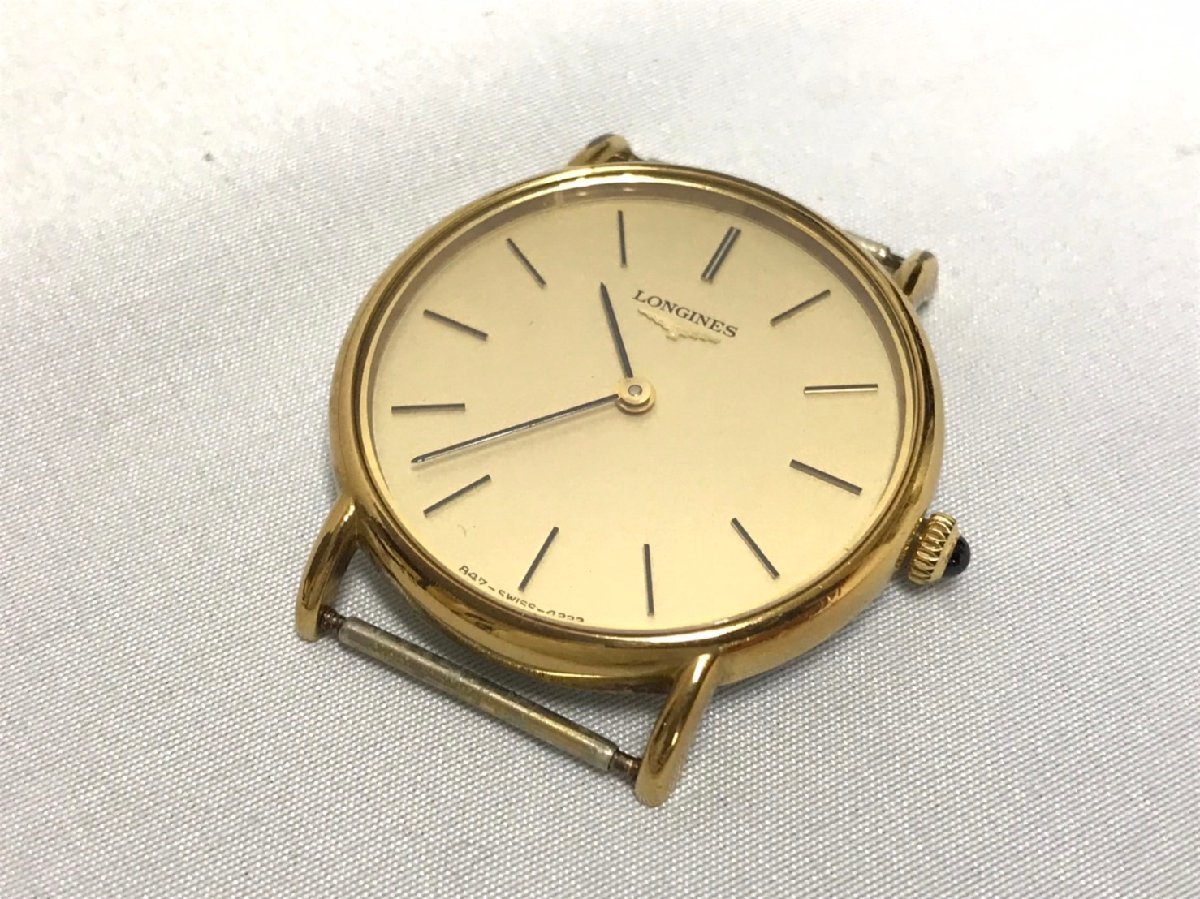 ♪稼働品 LONGINES ロンジン 847 4222 SWISS ラウンド ステンレス 2針