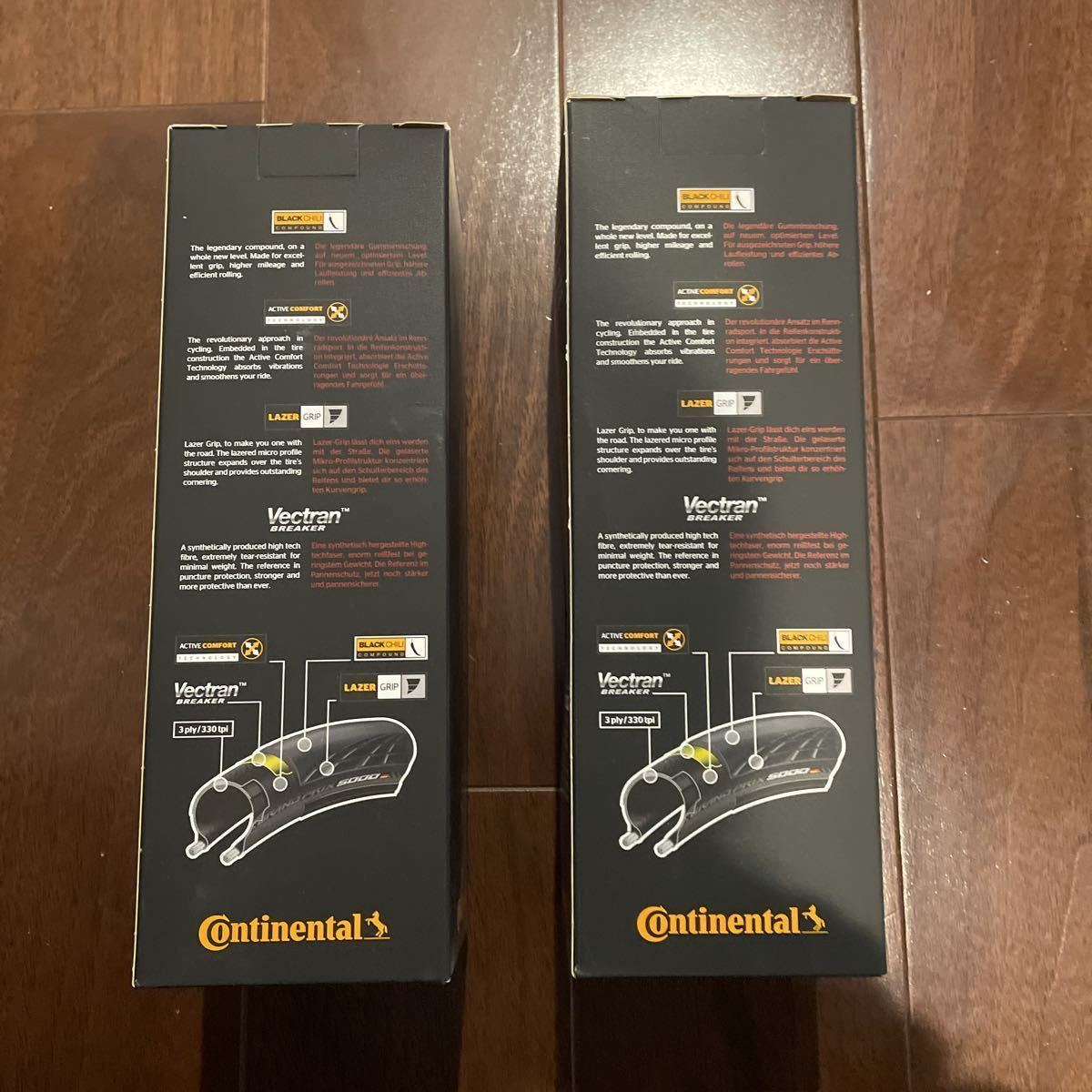 Continental Grand Prix 5000 25-622(700×25C) black/transparent 