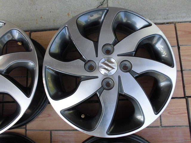 スズキ純正 14インチ アルミホイール 4本セット 売り切り 14X1/2J 4