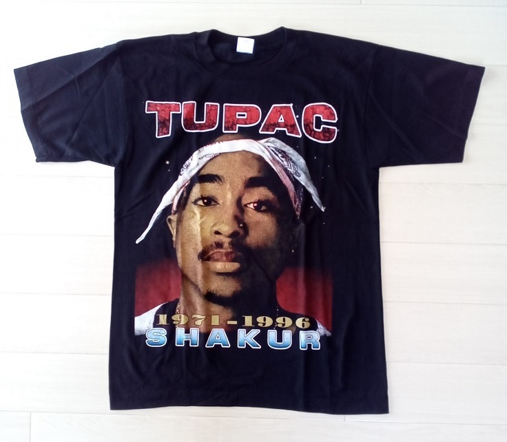 TUPAC プリントTシャツ 1971-1996 SHAKUR