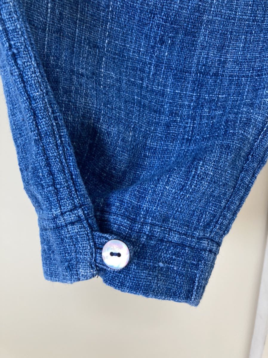 うさと 作務衣 パンツ 藍染め(Mサイズ)｜売買されたオークション  