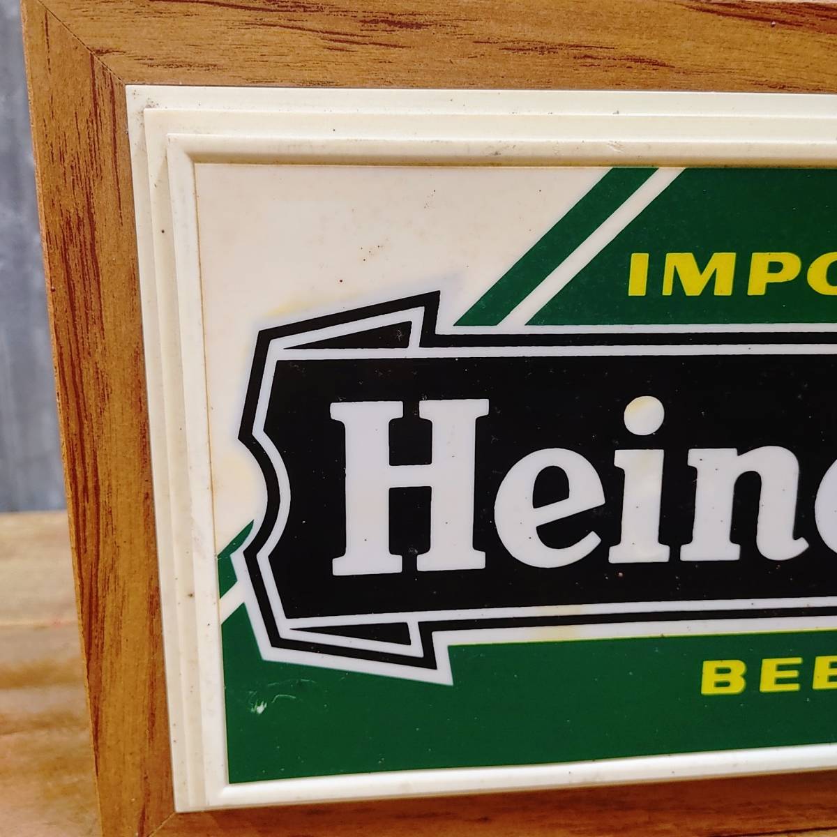 ☆早い者勝ち☆ HEINEKEN ハイネケン ビール ビンテージ ライトサイン