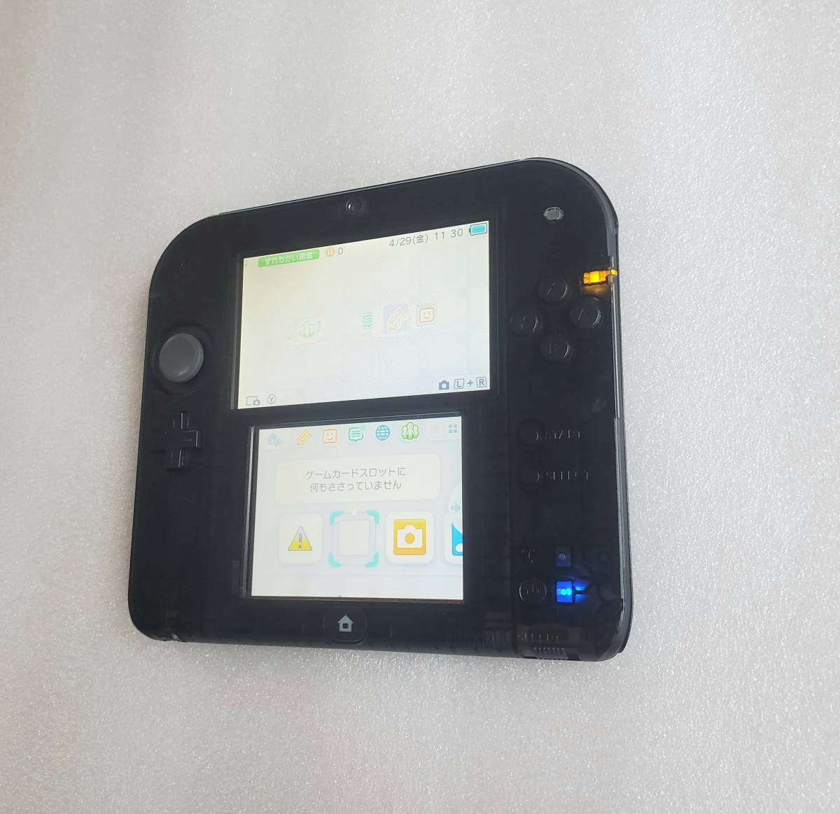Nintendo 2DS スケルトンブラック Nintendo DS 2台まとめて売り切り 