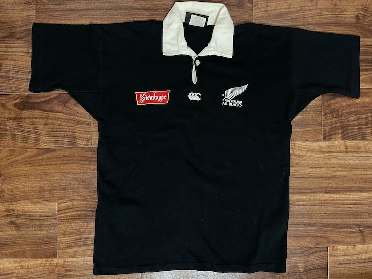 オールブラックス BLACKS カンタベリー ラガーシャツ ALL Canterbury