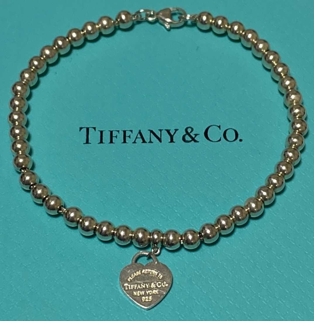 【ジャンク品】Tiffany&Co. リターントゥ ボールチェーンブレスレット TIFFANY&Co. ティファニー ボールチェーン ブレスレット リターントゥ