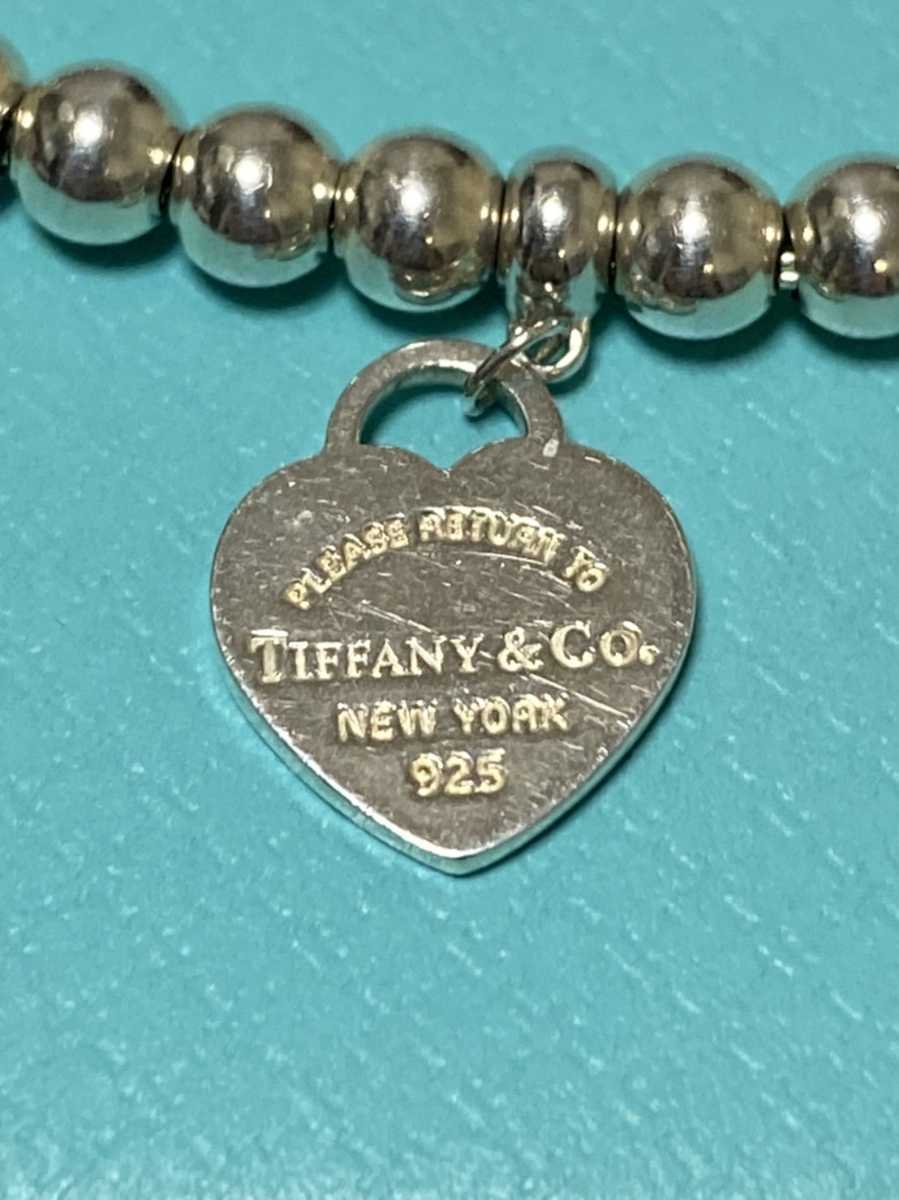 TIFFANY&Co. ティファニー ボールチェーン ブレスレット リターントゥ
