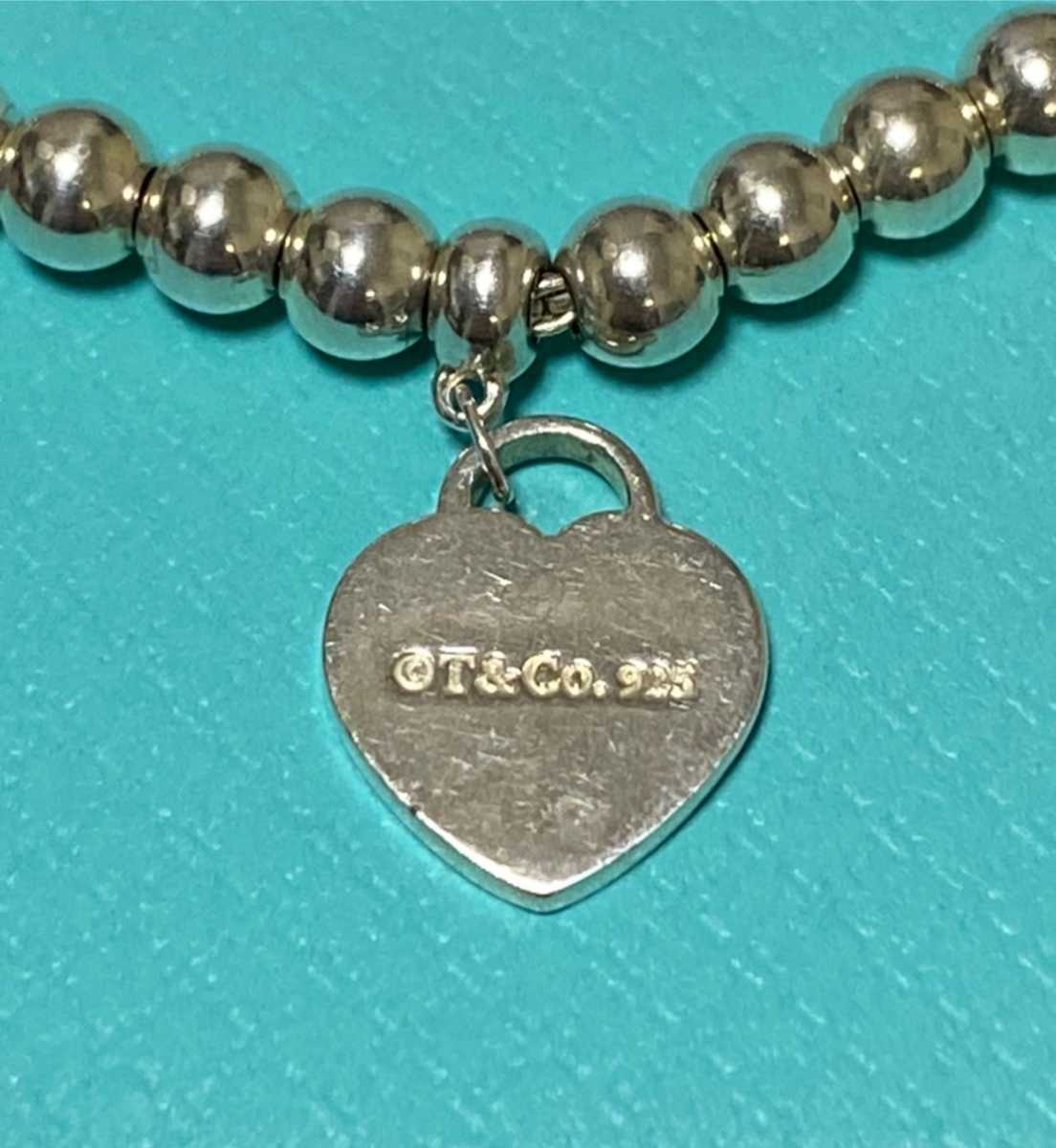 TIFFANY&Co. ティファニー ボールチェーン ブレスレット リターントゥ
