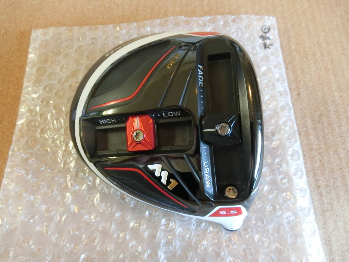 220709）☆ヘッド単品☆ テーラーメイド M1 430 ドライバー 9.5