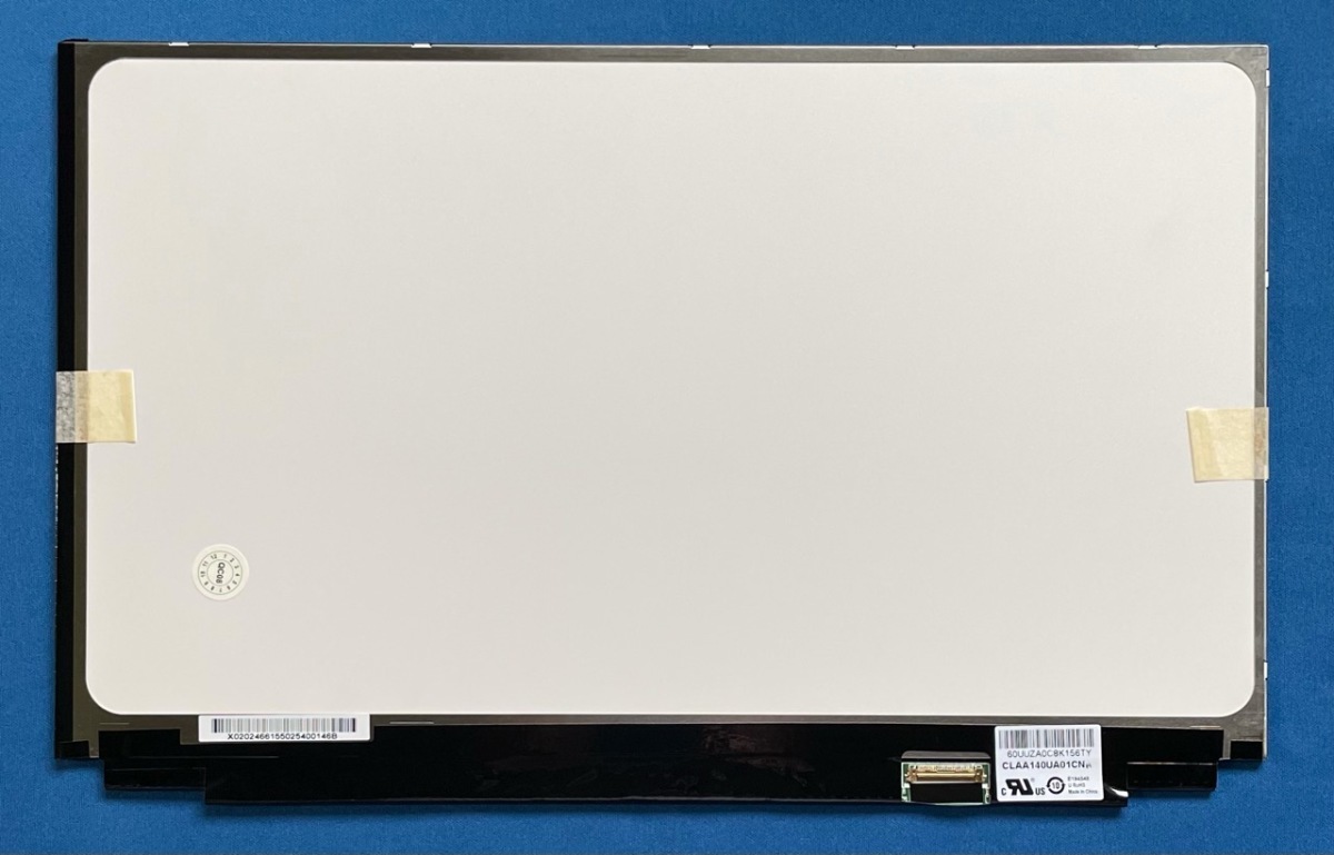 しあ様確認用① 液晶パネル Panasonic CF-LX3 CF-LX4等用 CLAA140UA01CN 非光沢 国内