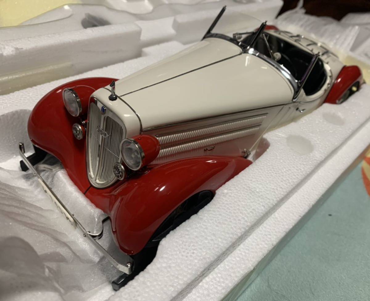 1/18 CMC アウディ フロント 225 ロードスター 1935 audi front