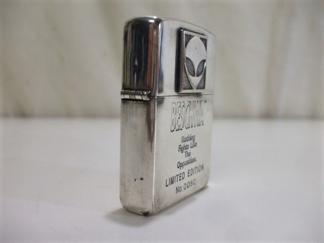 zippo BESCHWA 限定品 立体メタル ヴィンテージ 1996年製 【公式通販】