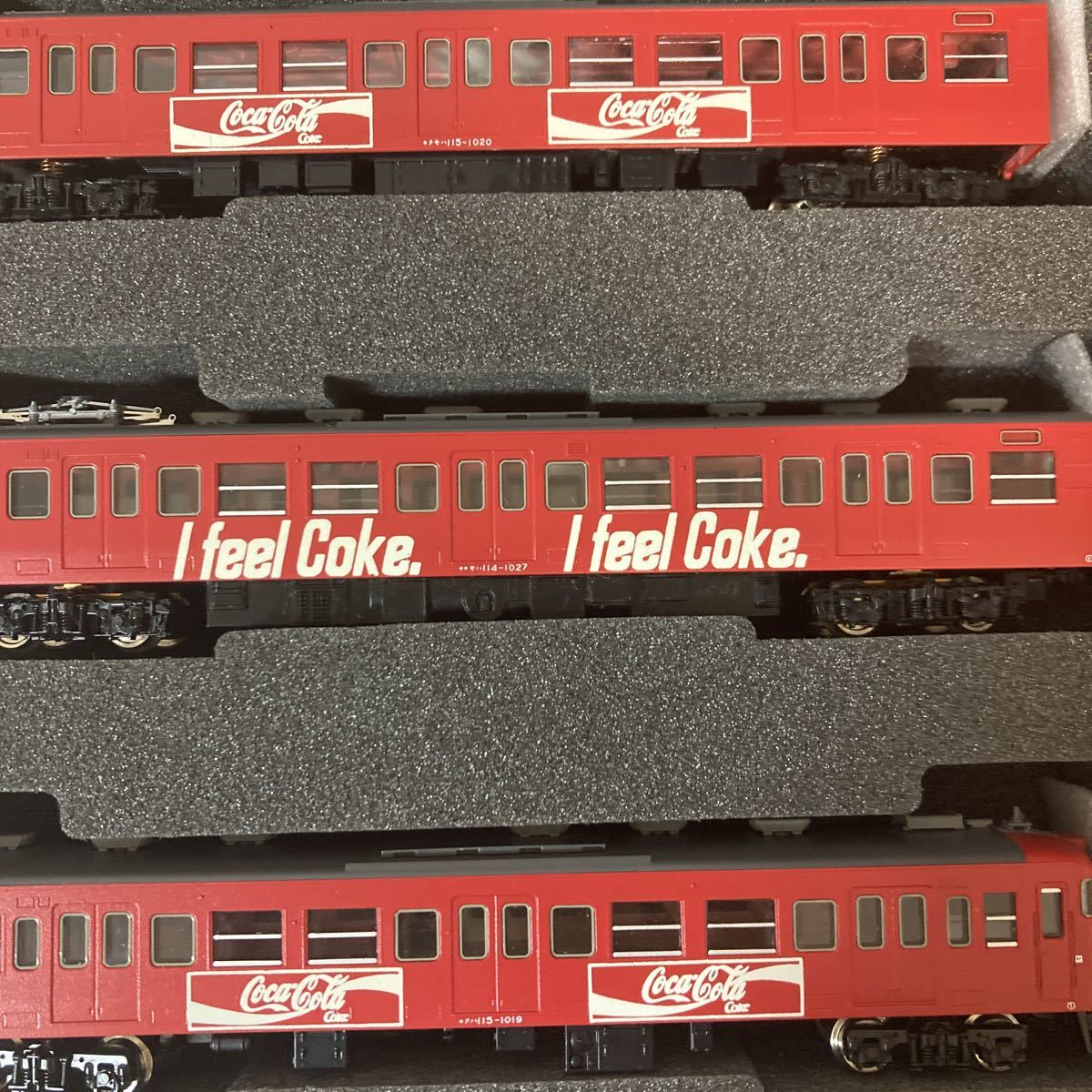 TOMIX 92390 JR 115系 1000番台 コカ·コーラ塗装 3両