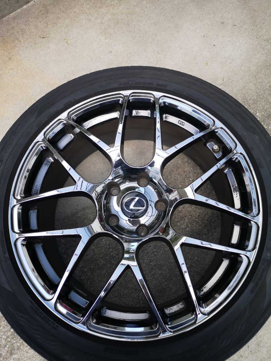 訳有りLEXUS LS460 モデリスタ 純正オプション 19インチ 8.5J +35 