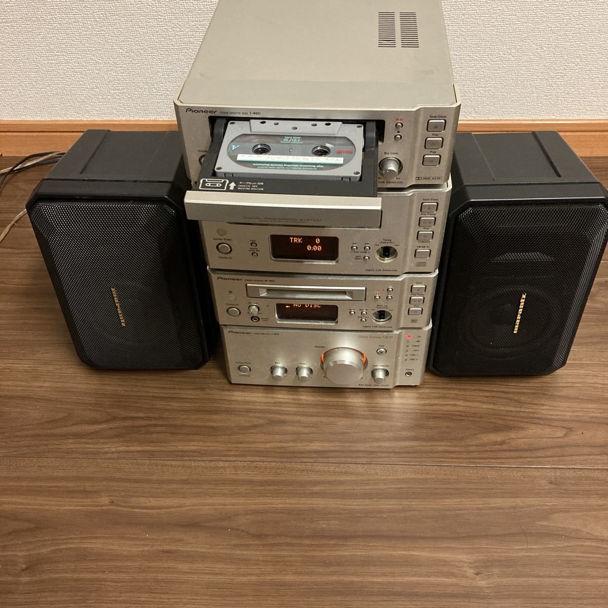中古品，PIONEER ミニコンポ A-N701 MJ-N901 PD-N901 T-N901 サウンド