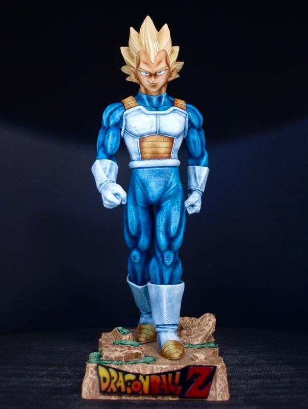 ドラゴンボールZ 超サイヤ人 ベジータ フィギュア リペイント ロゴ入り