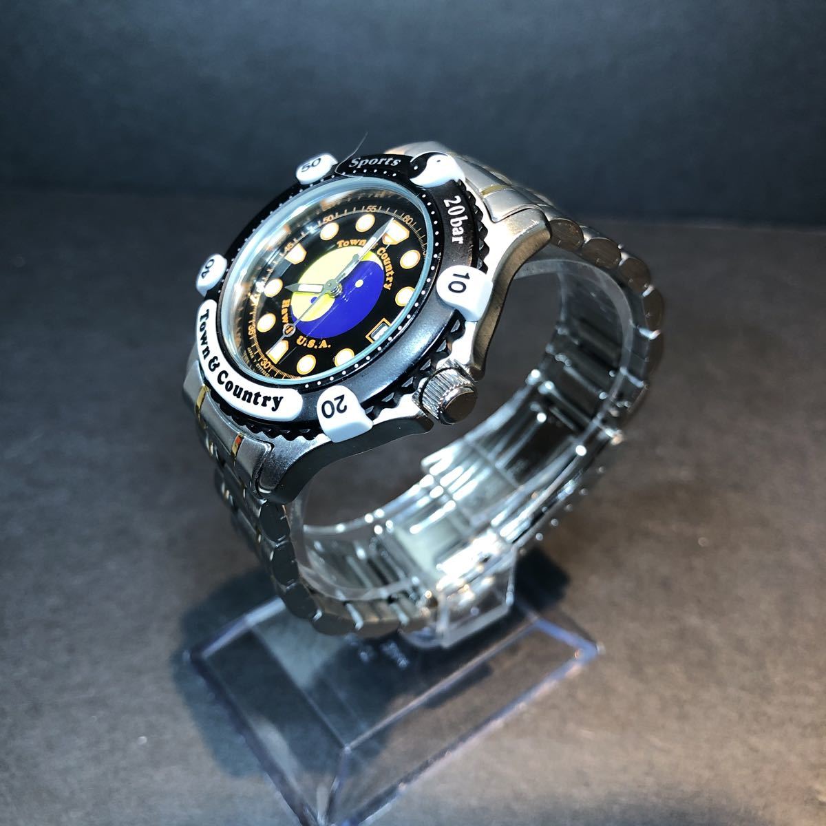 ORIENT オリエント ORIENT クロノグラフ デイデイト アラーム機能 TY01