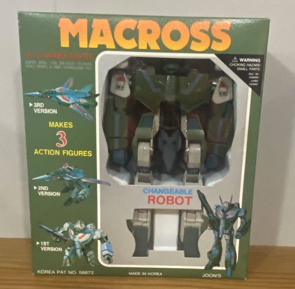 未開封品 韓国版 マクロス MACROSS チェンジャブルロボットCHANGEABLE 