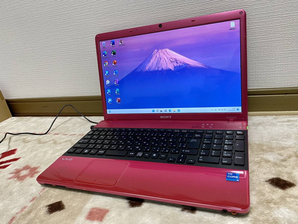 VAIO 0 SSD Pink Sony - | Windows Core SONY ピンク 256GB Laptop RAM 