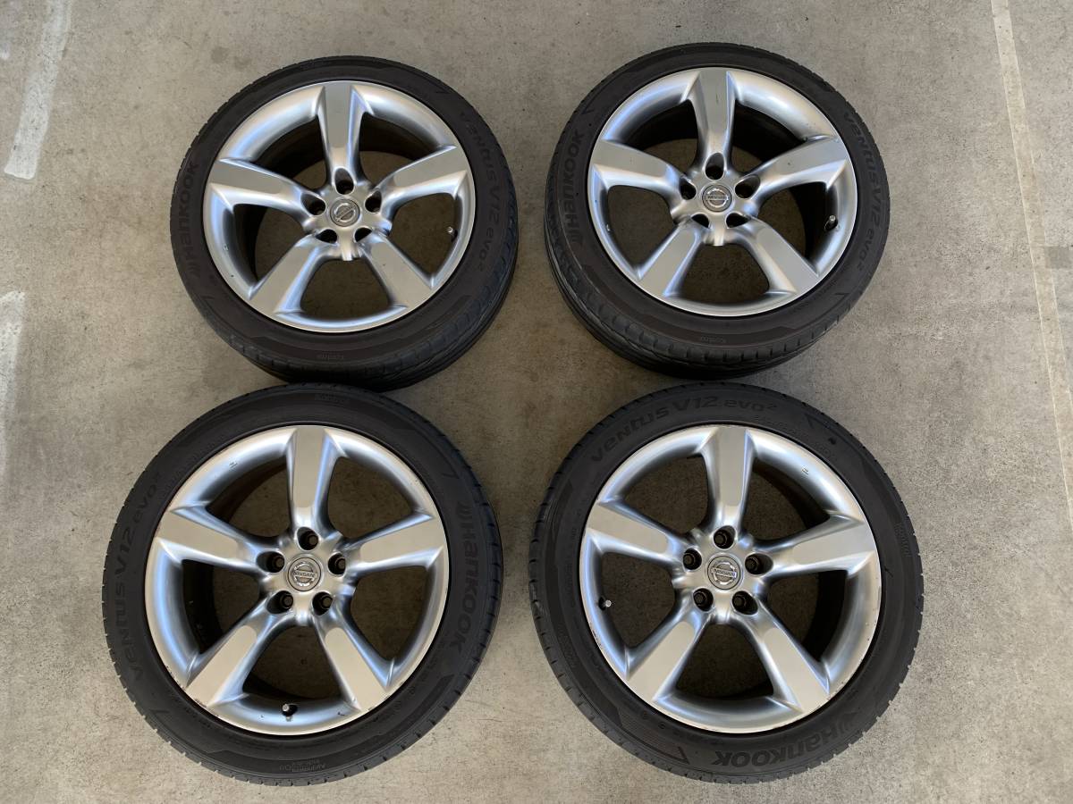 送料無料】日産 フェアレディZ Z33 純正ホイール4本セット 8J+30 
