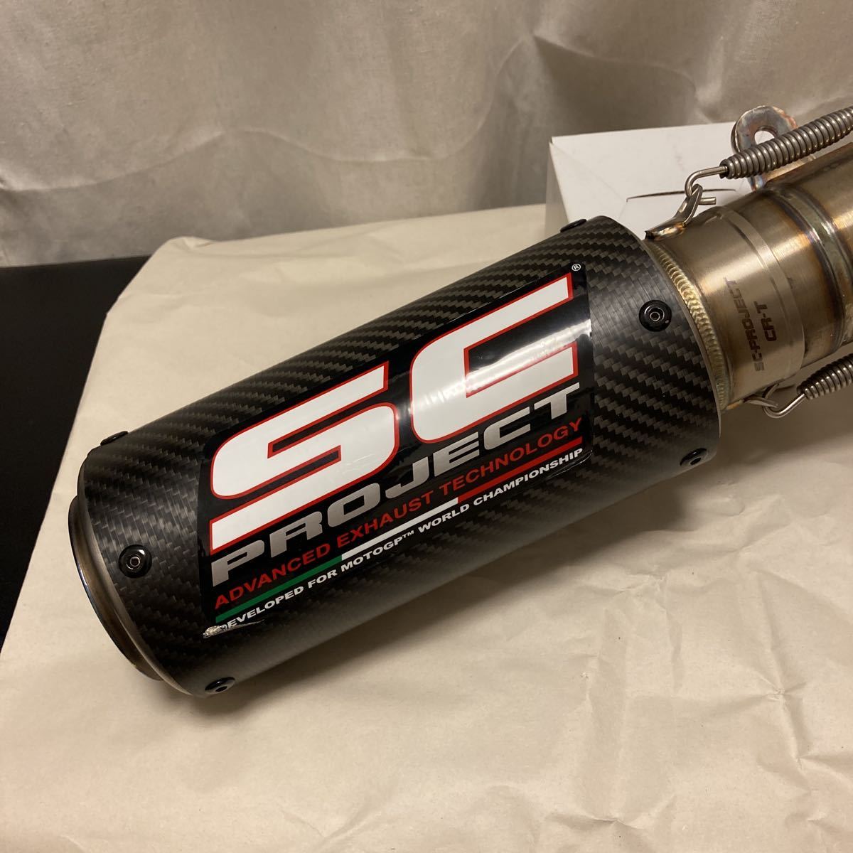 SC-PROJECT SCプロジェクト CR-T スリップオンサイレンサー カーボン