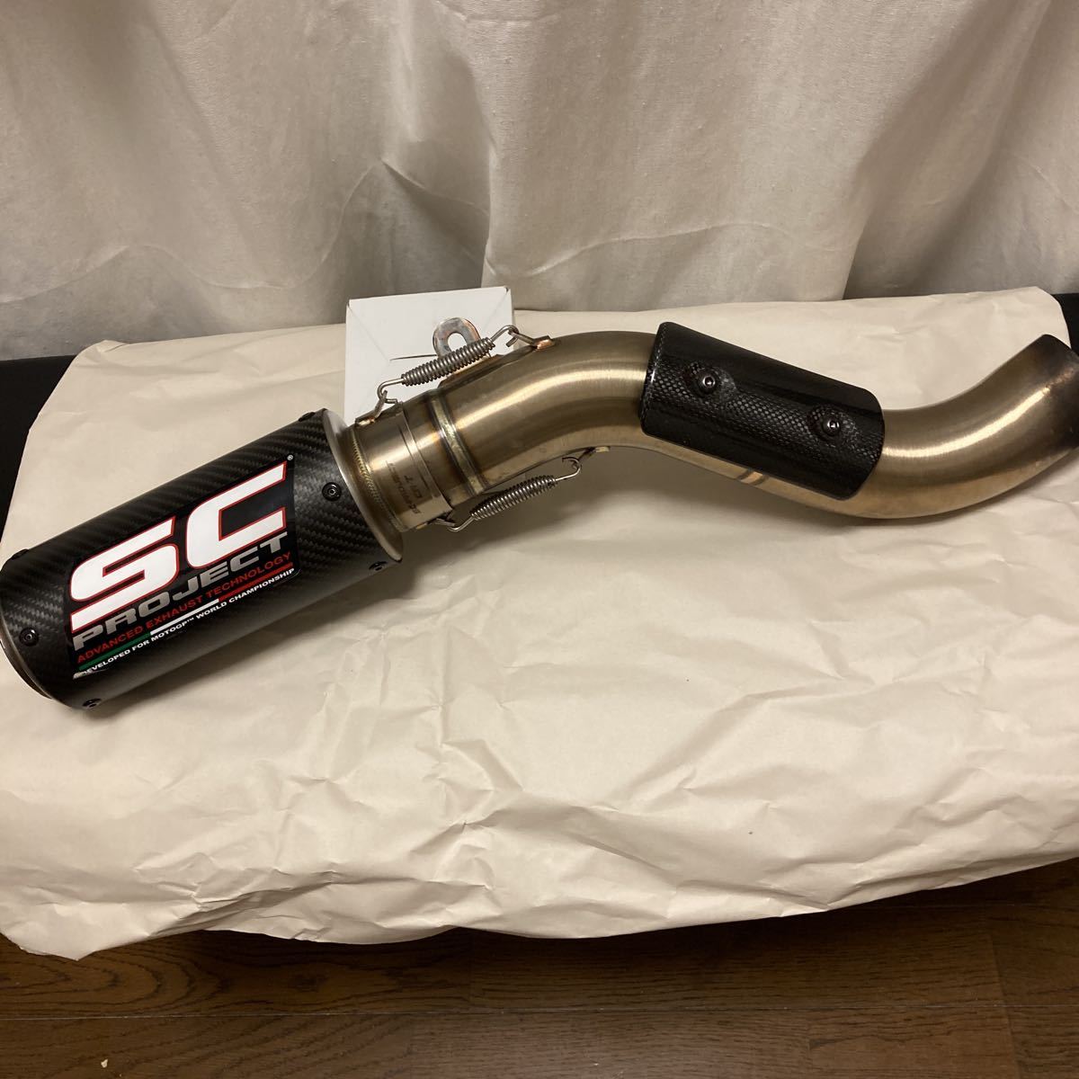 SC-PROJECT SCプロジェクト CR-T スリップオンサイレンサー カーボン 