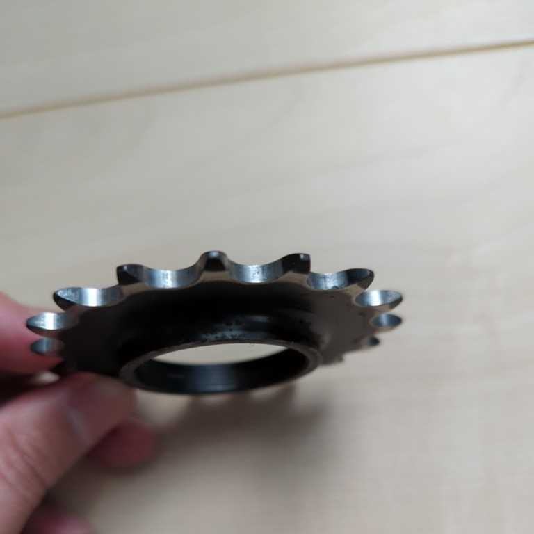 希少 SUNTOUR サンツアー 17T コグ ピスト ロックリング付き NJS刻印 