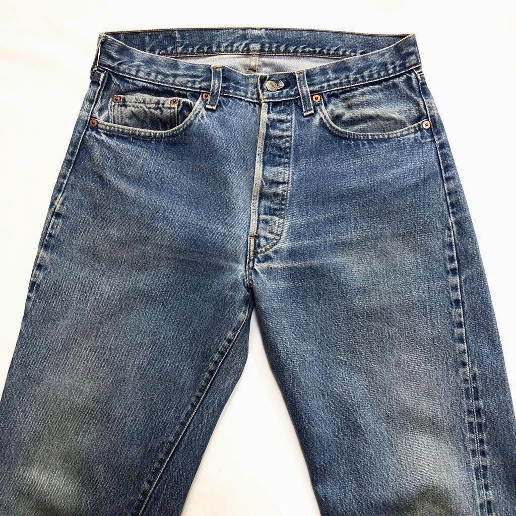 フルレングス 80s Levis 2501 赤耳 W34L40 オリジナル ビンテージ USA