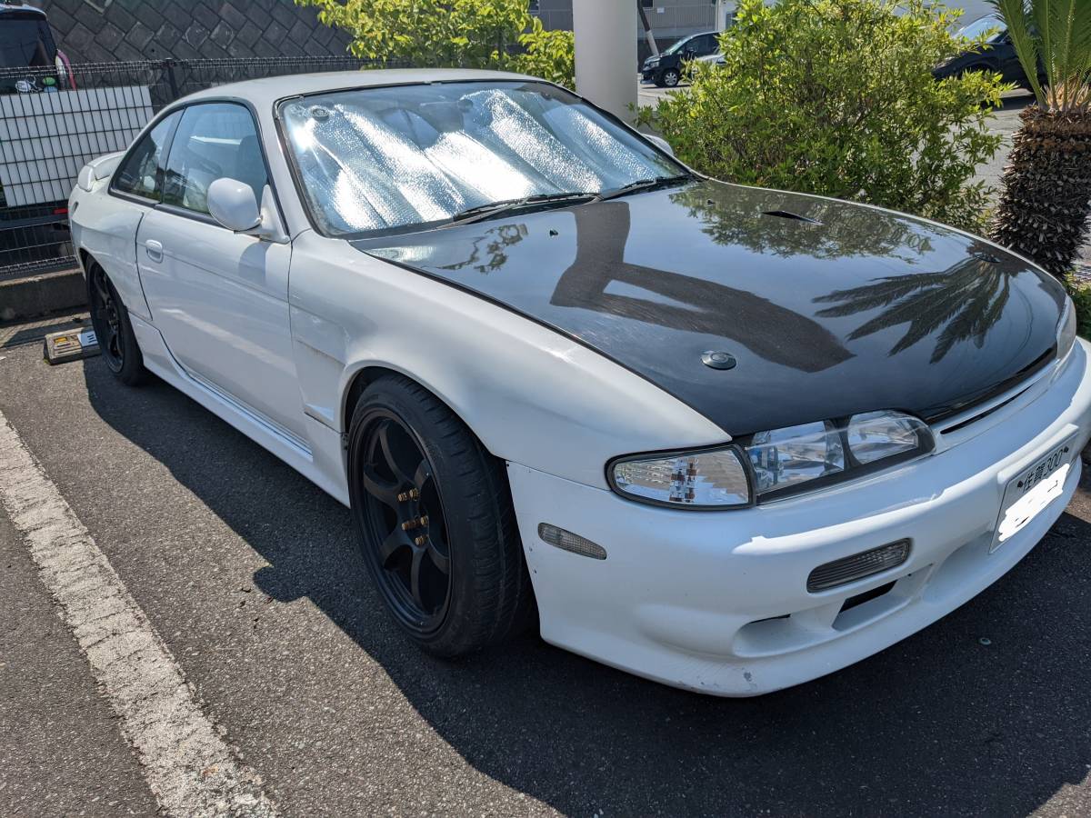 純正触媒 S13シルビア 180SX 昔新車から外した触媒 使用期間約1か