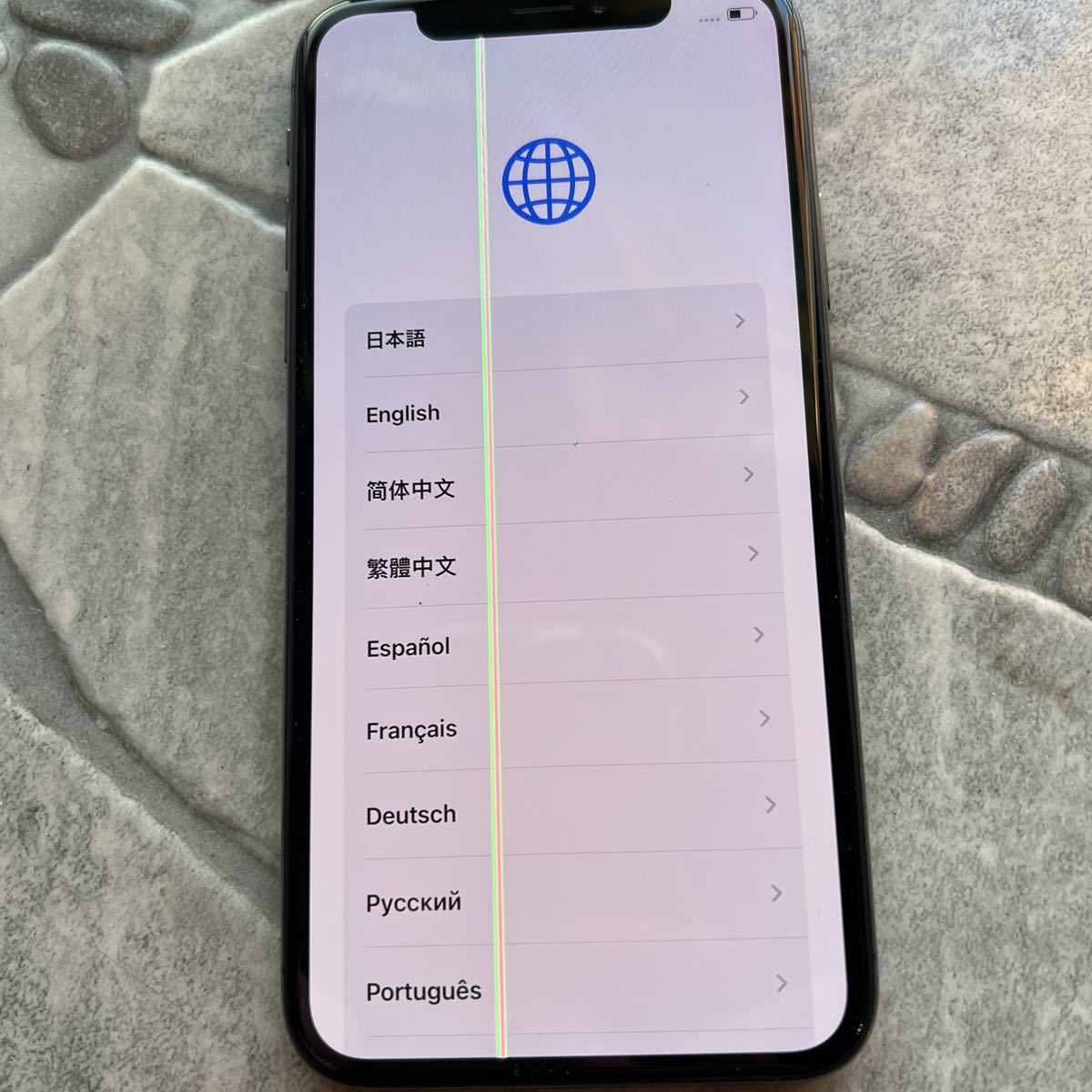 64GB Apple MQAX2J⁄A iPhoneX docomo 最大容量74% 1円スタート X 判定○